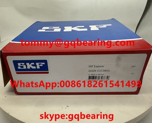 Швеция Происхождение SKF 24126 CC/C3W33 C3 Clerance Сферический роликовый подшипник 130x210x80 мм