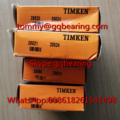 Gcr15 Стальной материал TIMKEN 28580/28520 дюймовая серия конические роликовые подшипники