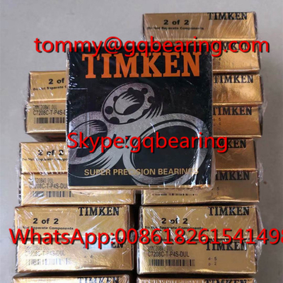 TIMKEN B7208C-T-P4S-DUL Сверхточная угловая контактная шариковая подшипница 40x80x18 мм Угол контакта 15 градусов