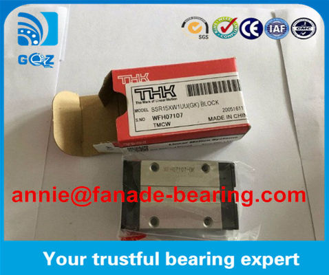 Купить Линейные рельсы и блоки серии THK SSR для станков с ЧПУ SSR15XW1UU линейные проводники линейные блоки THK SSR15XW1GG Производство в сети