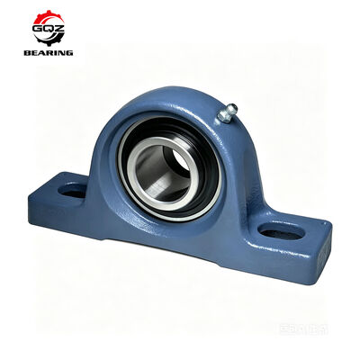 Купить Усиленный чугунный корпус SN LYS 211 2F Вал 55 мм Прочный стационарный блок Разъемное основание подшипника Производство в сети