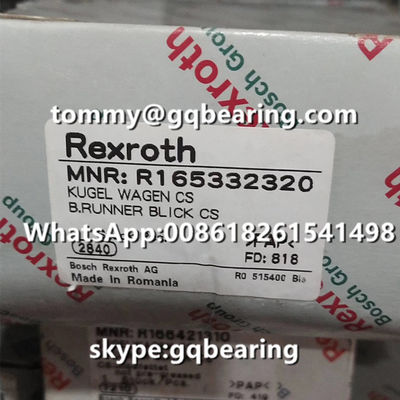 Купить Rexroth R165332320 Стальной материал Тип фланца Стандартная длина Стандартная высота Линейный блок Производство в сети