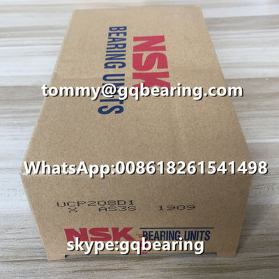 Купить Японское происхождение Литой железный материал NSK UCP208D1 Двухструнный подушечный блок шарикового подшипника Производство в сети