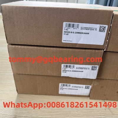 G1 Precision INA KWVE25-B-SL Линейный блок KWVE25-B-SL-220900220/AAAM V1-G3 Узкий длинный линейный подшипник