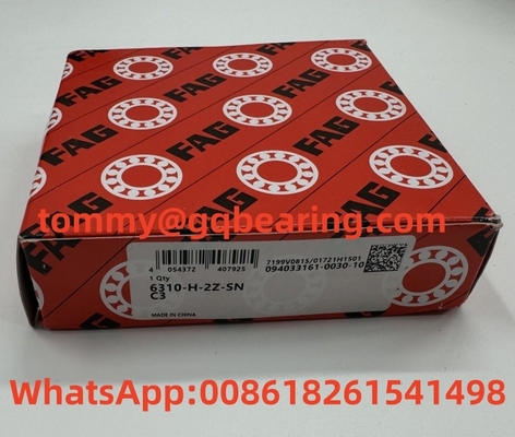 Стальная металлическая клетка FAG 6310-H-2Z-SN-C3 с глубокой канавкой 50x110x27 мм