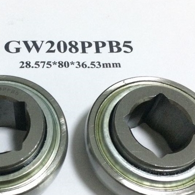 GW208PPB5 Квадратный отверстий сельскохозяйственный подшипник W208PPB5 Автомобильный подшипник
