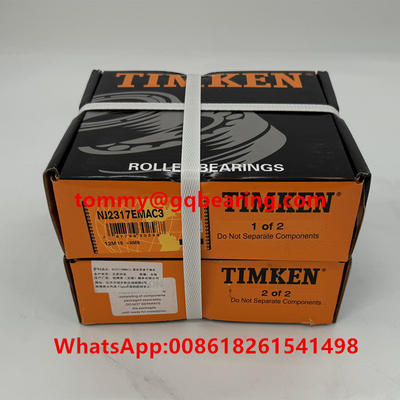 TIMKEN Медленная клетка однорядный цилиндрический роликовый подшипник NJ2317EMAC3