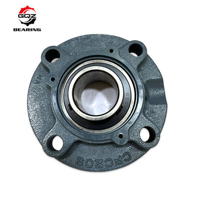 UCFC209 Круглый фланцевый корпус с 4 болтами и шариковым подшипником с установочным винтом, размер вала 45 мм