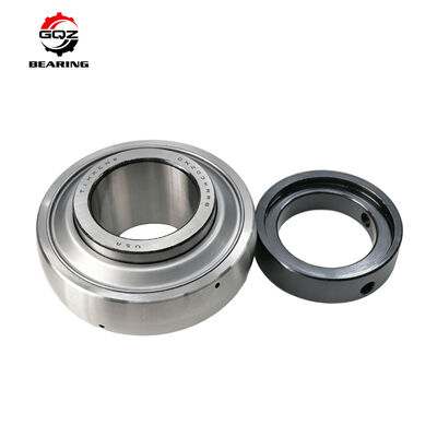 GRAE30-208 Spherical Outer Insert Ball Bearing With Eccentric Lock Collar Double Lip Seal C3 Clearance 30x80x42.1mm Farm Equipment