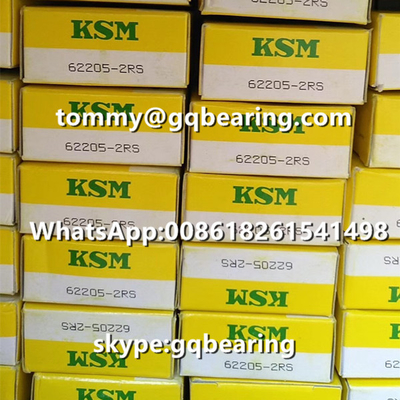 Япония происхождение KSM 62204-2RS резиновый уплотненный глубокий ров шариковый подшипник 20 x 47 x 18 мм